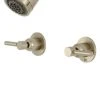 Kingston Brass Two-Handle Tub And Shower Faucet, Brushed Nickel