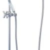 Kingston Brass Made To Match Shower Combo In Polished Chrome Finish KAK3421W1