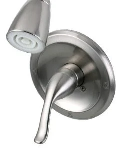 Kingston Brass Single-Handle Tub And Shower Faucet, Brushed Nickel
