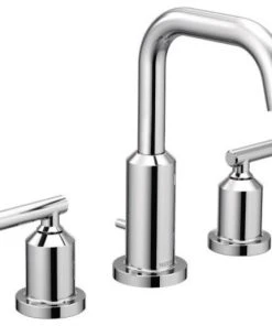 Moen T6142 Gibson Widespread Bathroom Sink Faucet - - Chrome