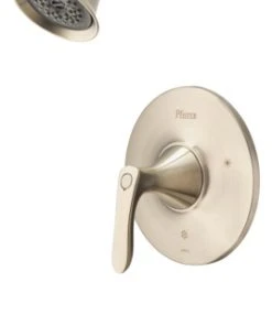 Pfister Weller 1-Handle Tub And Shower Trim, Brushed Nickel
