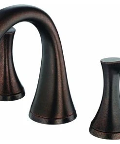 Gerber Plumbing Danze D304022 Antioch Widespread Bathroom Faucet, Tumbled Bronze