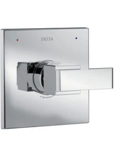 Delta Faucet Delta Ara Monitor 14 Series Tub & Shower Trim, Less Head, Chrome, T14467-LHD