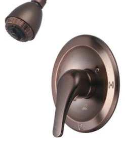 Olympia Faucets, Inc. Single Handle Tub/Shower Trim Set, Oil Rubbed Bronze