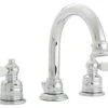 Banner Faucets Banner Widespread Adjustable Handle Lavatory Faucet, Chrome, Ceramic Lever Handl
