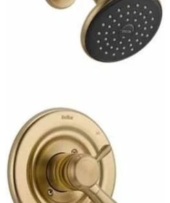 Delta Faucet Delta Lahara Monitor 17 Series Shower Trim, Champagne Bronze, T17238-CZ