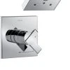 Delta Faucet Delta T17467 Ara Tub And Shower Trim Pack With Shower Head, Less Valve, Chrome