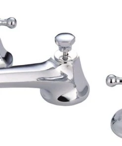 Kingston Brass KS4461BX 8 In. Widespread Bathroom Faucet, Polished Chrome