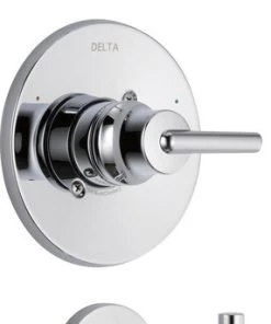 Delta Faucet Delta Trinsic Monitor 14 Series Tub & Shower Trim, Less Head, Chrome, T14459-LHD