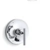 Kohler Purist Pressure-Balancing Bath/Shower Trim Set, Polished Chrome