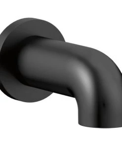 Delta Faucet Delta Trinsic Tub Spout, Non-Diverter, Matte Black, RP77350BL