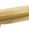 Kingston Brass Tub Faucet Spout With Flange, Polished Brass