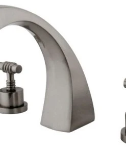 Kingston Brass KS4368ML Roman Tub Faucet, Brushed Nickel