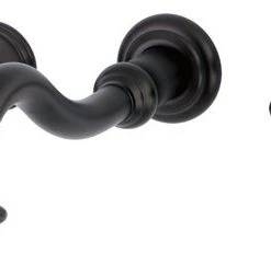 Kingston Brass KS3025AL Restoration Two-Handle Wall Mount Tub Faucet, Oil Rubbed Bronze
