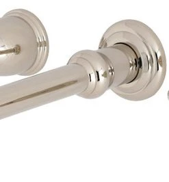 Kingston Brass Two-Handle Wall Mount Tub Faucet, Polished Nickel