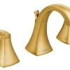 Moen Voss Brushed Gold Two-Handle Bathroom Faucet