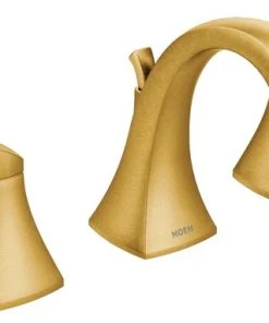 Moen Voss Brushed Gold Two-Handle Bathroom Faucet