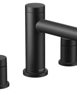 Moen Align Two-Handle Roman Tub Faucet, Matte Black
