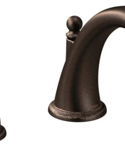 Moen Brantford Two-Handle Roman Tub Faucet, Oil Rubbed Bronze