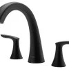 Pfister RT65WR Weller Deck Mounted Roman Tub Filler - Matte Black