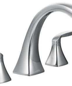 Moen Voss Chrome Two-Handle Roman Tub Faucet T693