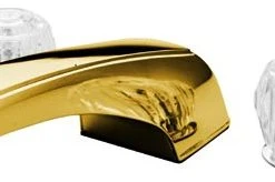 Kingston Brass KB28 Americana Deck Mounted Roman Tub Filler - Polished Brass