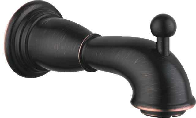Hansgrohe USA Hansgrohe Logis Classic Tub Spout With Diverter Rubbed Bronze 1 Hansgrohe USA Hansgrohe Logis Classic Tub Spout With Diverter Rubbed Bronze
