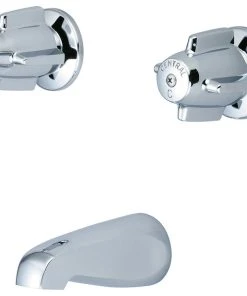 Central Brass Two Handle Tub Set