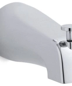 Kohler Devonshire 4-7/16" Diverter Bath Spout W/ Npt Connection, Polished Chrome