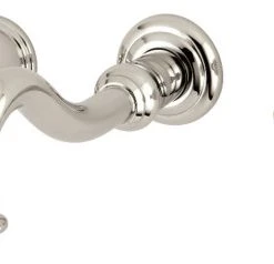 Kingston Brass KS3026AL Two-Handle Wall Mount Tub Faucet, Polished Nickel