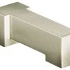 Moen S3898Bn 90 Degree Brushed Nickel Non-Diverting Tub Spout