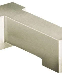 Moen S3898Bn 90 Degree Brushed Nickel Non-Diverting Tub Spout