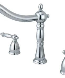 Kingston Brass Roman Tub Faucet, Polished Chrome