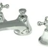 Kingston Brass Metropolitan Two Handle 8" To 16" Widespread Lavatory Faucet With Brass Pop-up