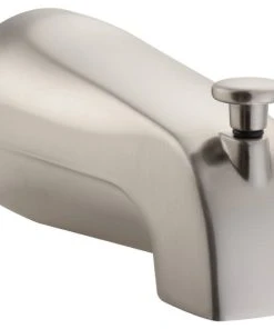 PULSE ShowerSpas Tub Spout With Diverter-Brushed Nickel 3010-TS-BN