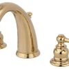 Kingston Brass Victorian Two Handle 8" To 16" Widespread Lavatory Faucet With Retail Pop-up
