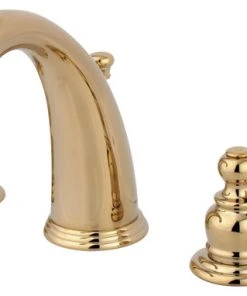 Kingston Brass Victorian Two Handle 8" To 16" Widespread Lavatory Faucet With Retail Pop-up