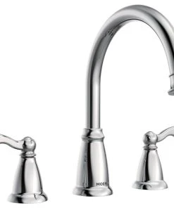 Moen Traditional Chrome Two-Handle Roman Tub Faucet T624