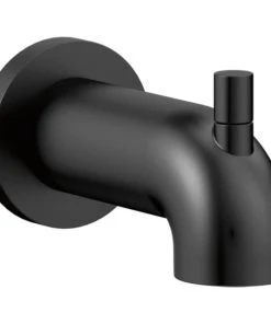 Delta Faucet Delta Trinsic Tub Spout, Pull-Up Diverter, Matte Black