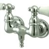 Kingston Brass Vintage 3-3/8" Wall Mount Clawfoot Tub Filler