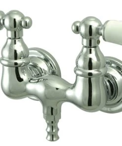 Kingston Brass Vintage 3-3/8" Wall Mount Clawfoot Tub Filler