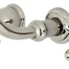 Kingston Brass KS3026AX Two-Handle Wall Mount Tub Faucet, Polished Nickel