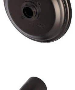 Kingston Brass KB3635TTLH Tub Trim Only Without Handle, Oil Rubbed Bronze