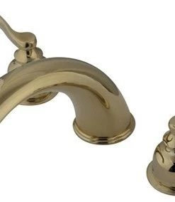 Kingston Brass Roman Tub Faucet, Polished Brass