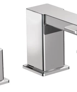 Moen 90 Degree Chrome Two-Handle Roman Tub Faucet TS903