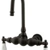 Kingston Brass 3-3/8" Wall Mount Tub Faucet, Oil Rubbed Bronze