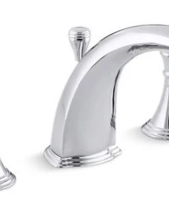 Kohler Devonshire Deck-/Rim-Mount Bath Faucet Trim, Polished Chrome