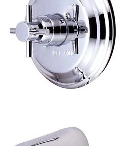 Kingston Brass Tub Only Faucet, Polished Chrome