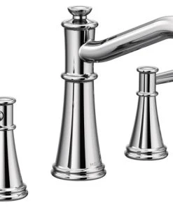 Moen Belfield Chrome Two-Handle Roman Tub Faucet T9023