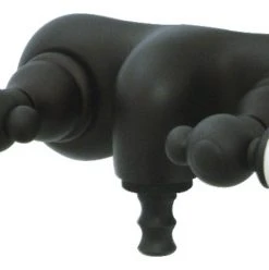 Kingston Brass 3-3/8" Wall Mount Tub Faucet, Oil Rubbed Bronze